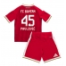 Bayern Munich Aleksandar Pavlovic #45 Barnkläder Hemma matchtröja till baby 2026-27 Kortärmad (+ Korta byxor) Billigt Bayern Munich Aleksandar Pavlovic #45 Barnkläder Hemma matchtröja till baby 2026-27 Kortärmad (+ Korta byxor) Billigt